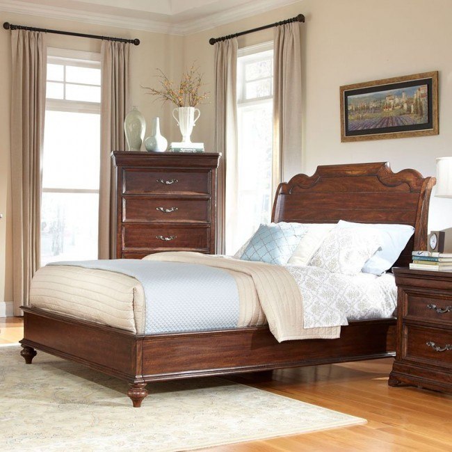 American signature sleigh bed discount