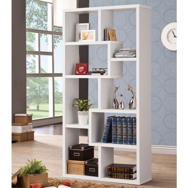 Geometric bookshelf shop