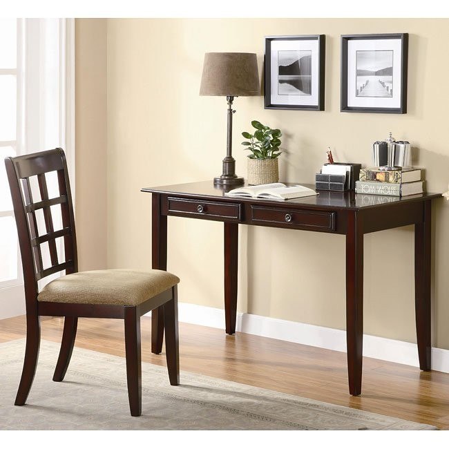 Table and chair outlet set for office work
