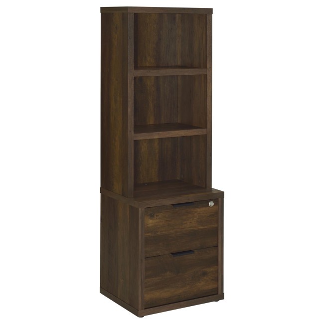 Westpark Dark Pine Bookcase
