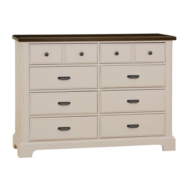 Lancaster County Dresser (Amish Walnut and Dove Grey)