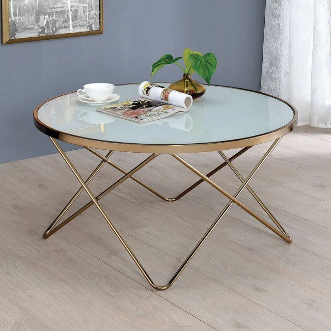 Acme glass store coffee table