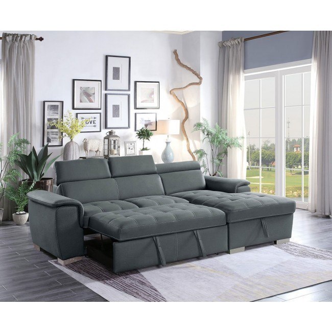 Ferriday Sectional Set (Gray)