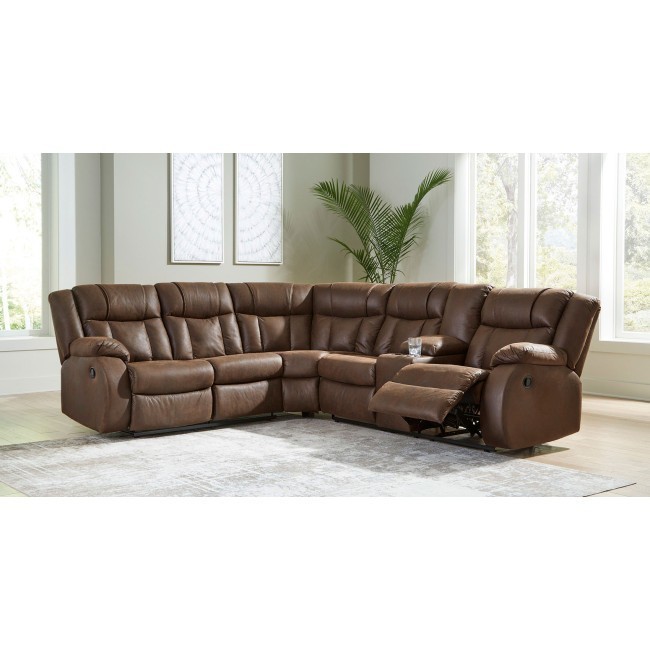 Comfortable reclining sectional outlet