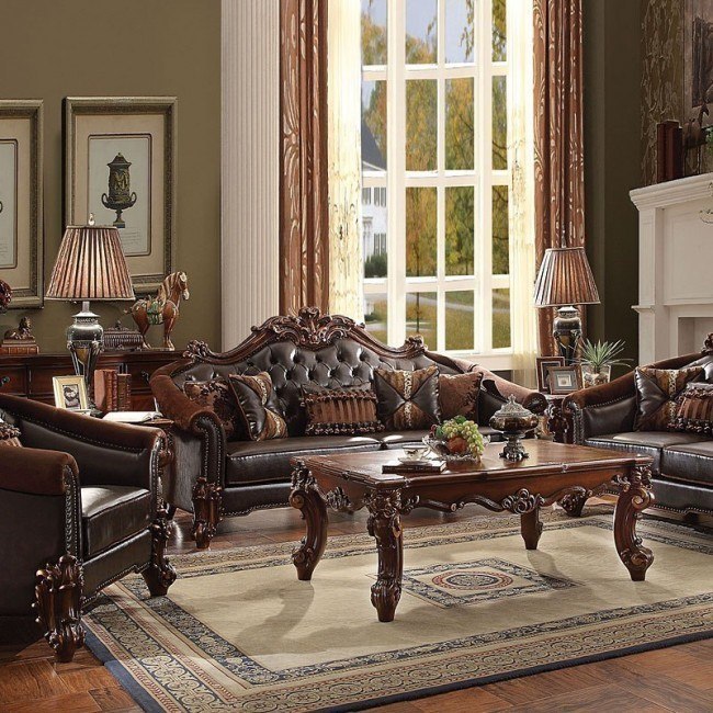Vendome II Occasional Table Set (Cherry)