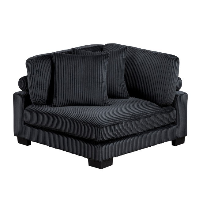 Traverse Black Corner Seat