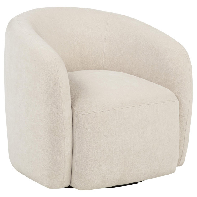 Gerley Beige Swivel Accent Chair