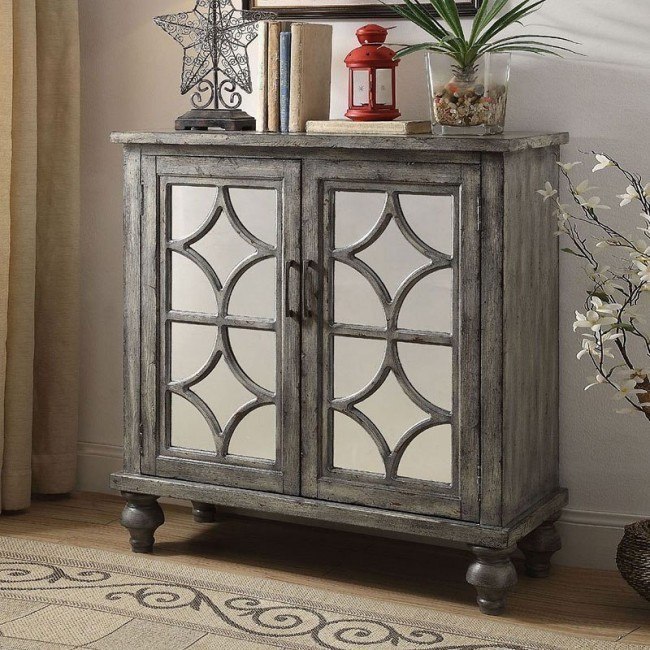 Console table hot sale with doors