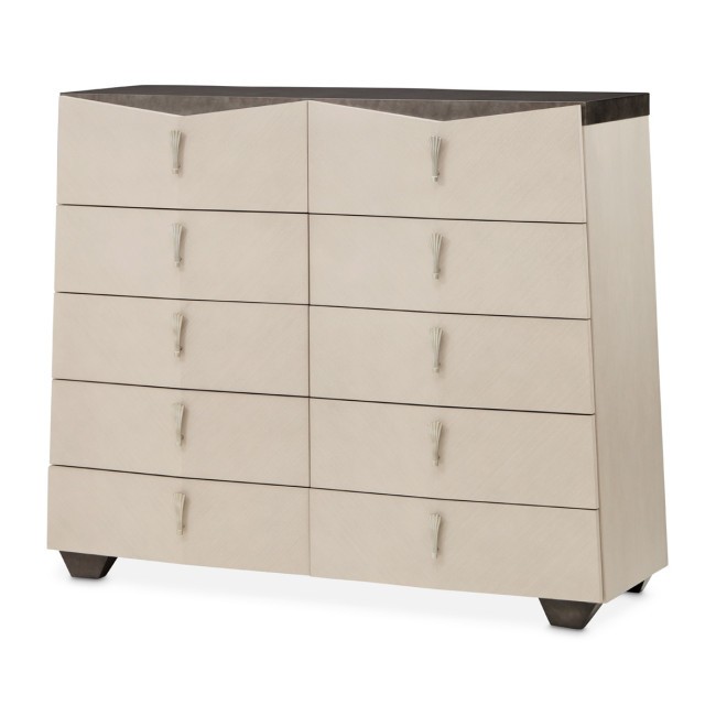 Fantosini Silver 10 Drawer Mule Chest