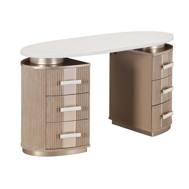 West Kensington Sea Salt Caramel Vanity Desk
