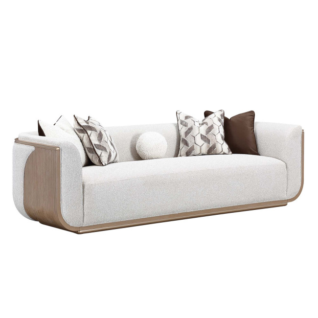 West Kensington Sea Salt Caramel and Buff Sofa