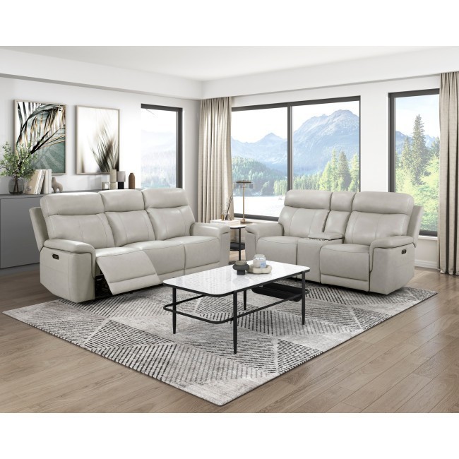 Celestia Power Reclining Living Room Set w/ Power Headrests