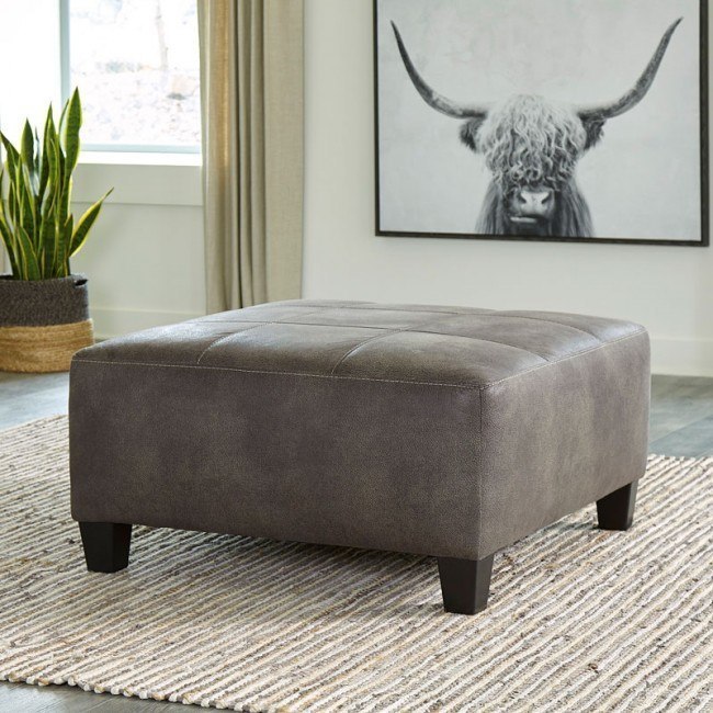 人気の新作 Navi Smoke Design Signature Ottoman Accent Oversized オットマン・スツール