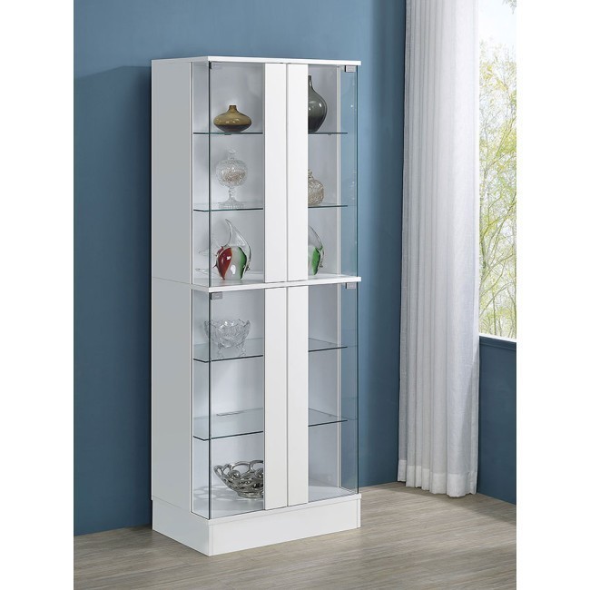 Cabra Curio Cabinet White