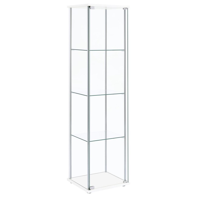 Bellatrix White Curio Cabinet