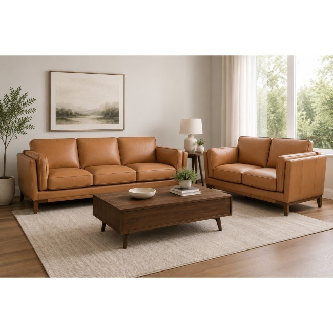 Pendry Carmel Saddle Living Room Set