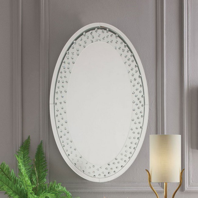 Nysa Oval Wall Accent Mirror