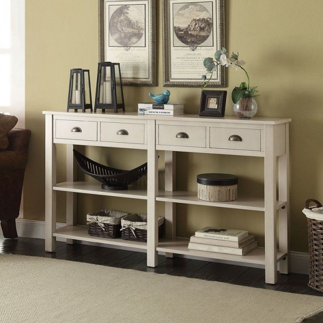 Galileo 60 Inch Width Console Table Acme Furniture Furniture Cart