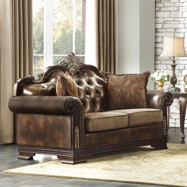 Croydon Loveseat Homelegance Furniture Cart