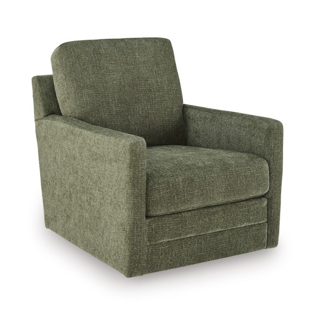 Dishford Evergreen Swivel Accent Chair