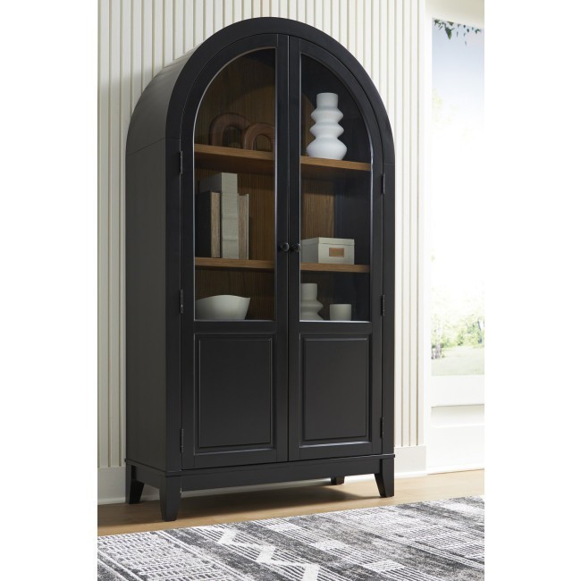 Dagandale Black Accent Cabinet