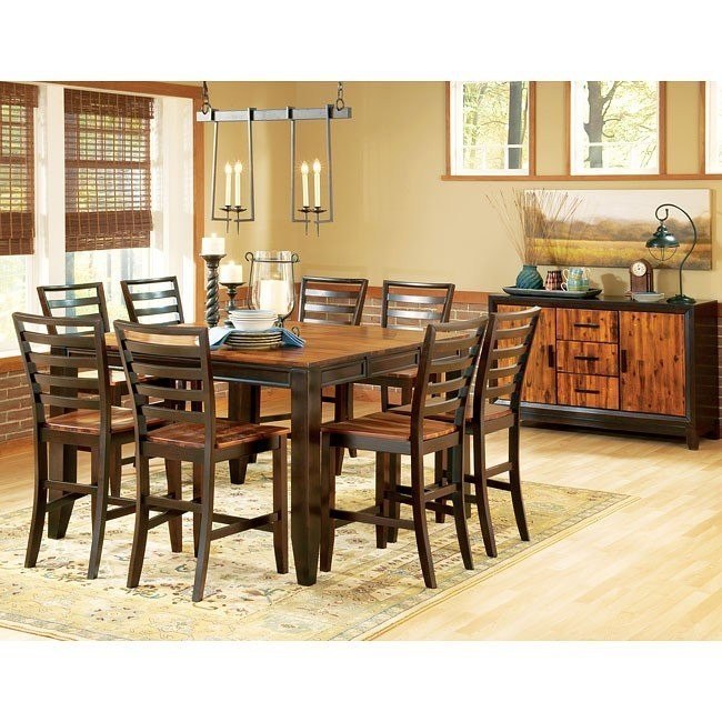 Abaco Counter Height Dining Set Steve Silver Furniture Furniture Cart