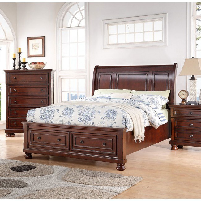 Sophia king top sleigh bed