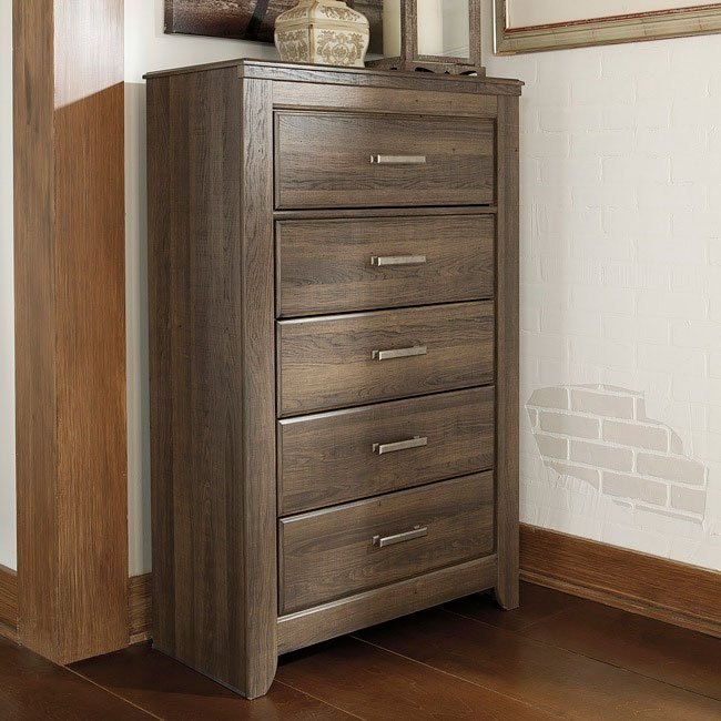 Juararo Five Drawer Chest Signature Design 2 Reviews Furniture Cart