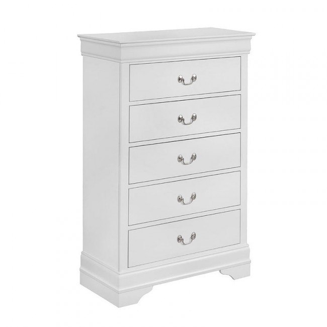 Louis Philip Chest (White)