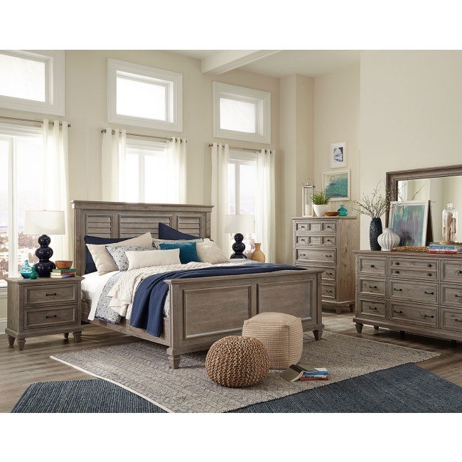 Lancaster Shutter Panel Bedroom Set