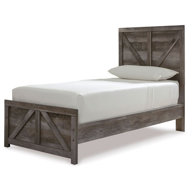 Wynnlow Youth Crossbuck Panel Bed