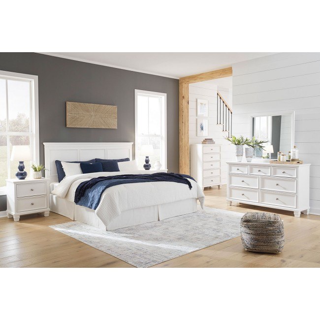 【2024年製 新品】 Fortman Headboard Cart Furniture | Design Signature Set Bedroom オットマン・スツール