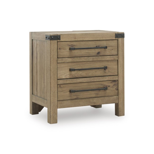 Ridgester 3-Drawer Nightstand