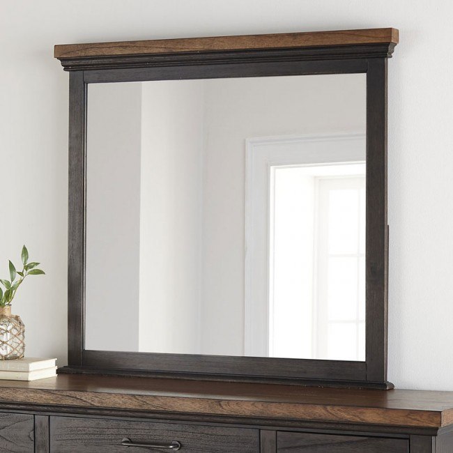 Bear Creek Mirror (Brown)