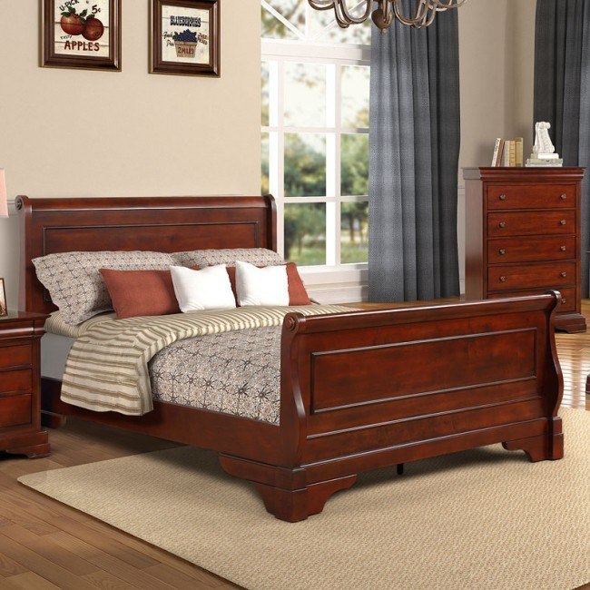 Versailles Sleigh Bed New Classic Furniture Furniture Cart