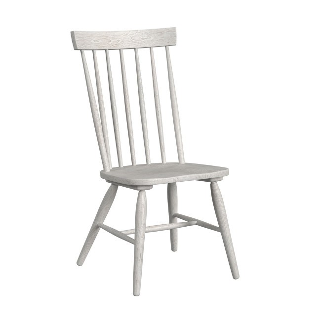 Bayside Windsor Side Chair (White) (Set of 2)