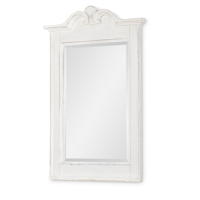 Vintage Market Picket Fence Scalloped Mirror