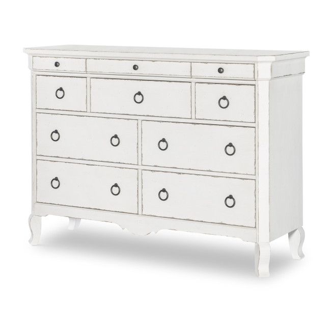 Vintage Market Picket Fence 10-Drawer Dresser