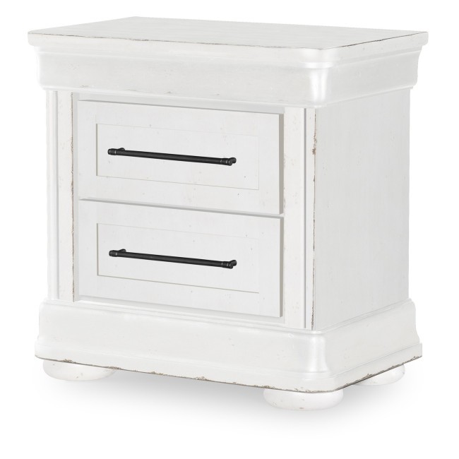 Vintage Market Picket Fence Nightstand