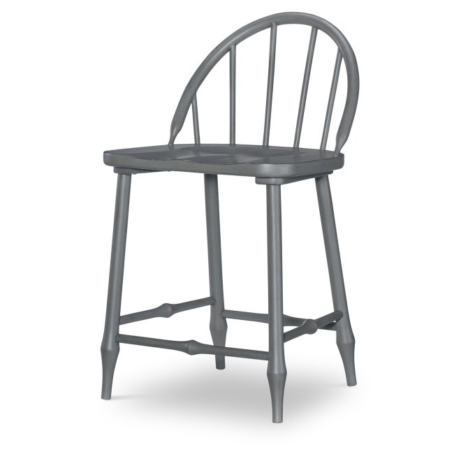 Vintage Market Mallard Green Windsor Counter Height Chair (Set of 2)