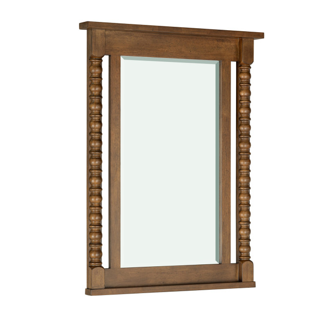 Lake House Pinecone Jenny Lind Mirror