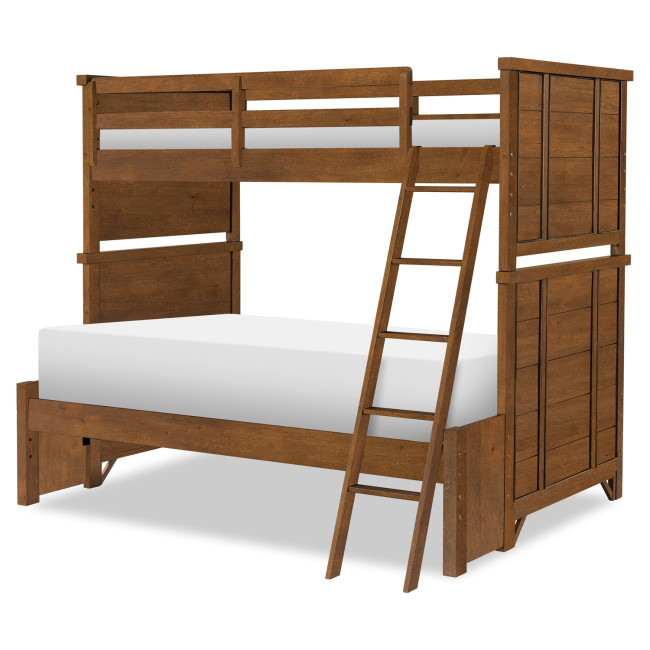 Lake House Pinecone Twin over Full Bunk Bed