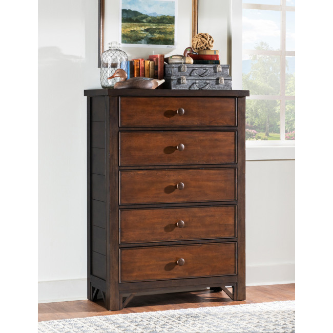 Lake House Pinecone and Dried Tobacco Chest
