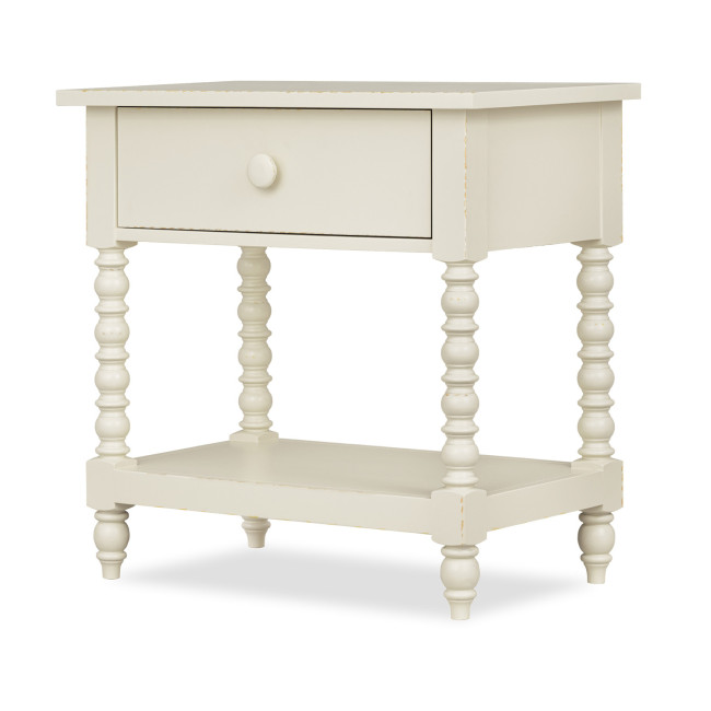 Lake House Sailcloth Jenny Lind Open Nightstand