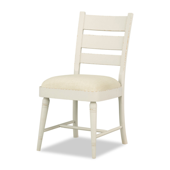 Lake House Sailcloth Ladder Back Side Chair (Set of 2)