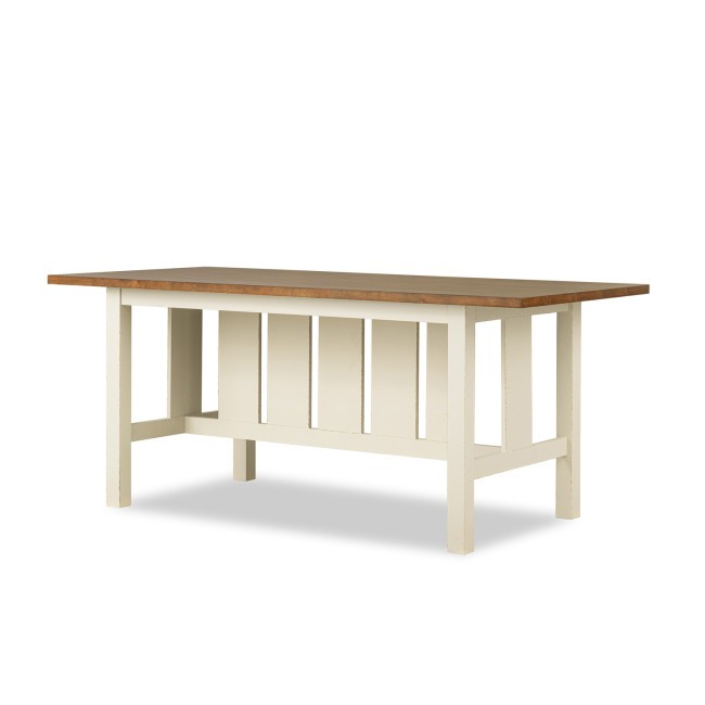 Lake House Sailcloth and Pinecone Counter Height Table