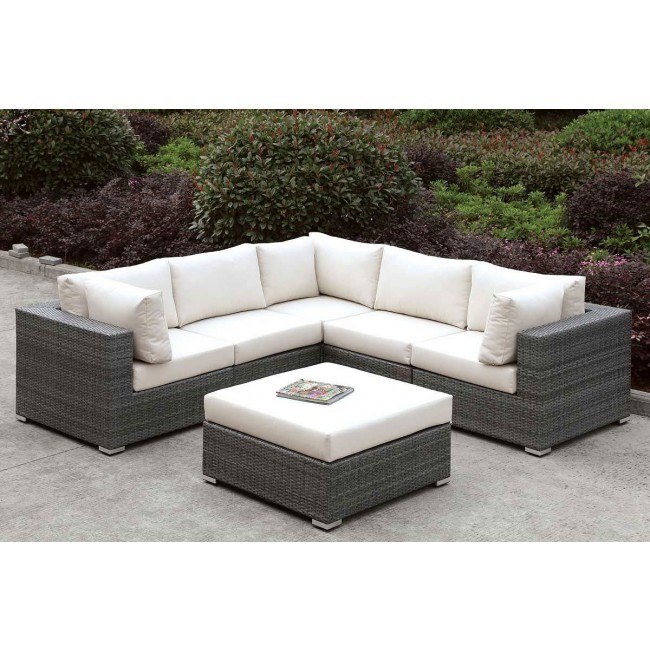 Outdoor l shaped seating discount