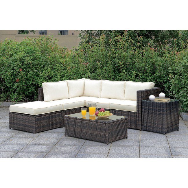 Outdoor l cheap shaped sectional