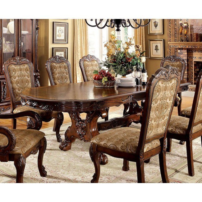 Cherry wood dining cheap table with bench