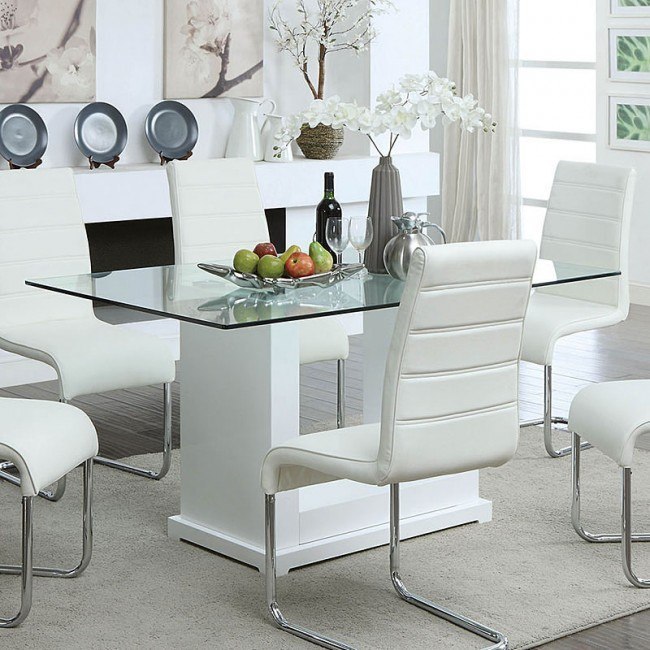 Eva Dining Table Furniture Of America Furniture Cart